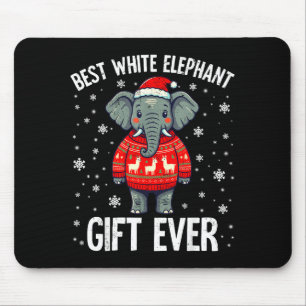 White Elephant Ever Christmas Xmas Under 15 20  Mouse Mat