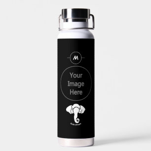 White Elephant Family Home Address Republican Water Bottle