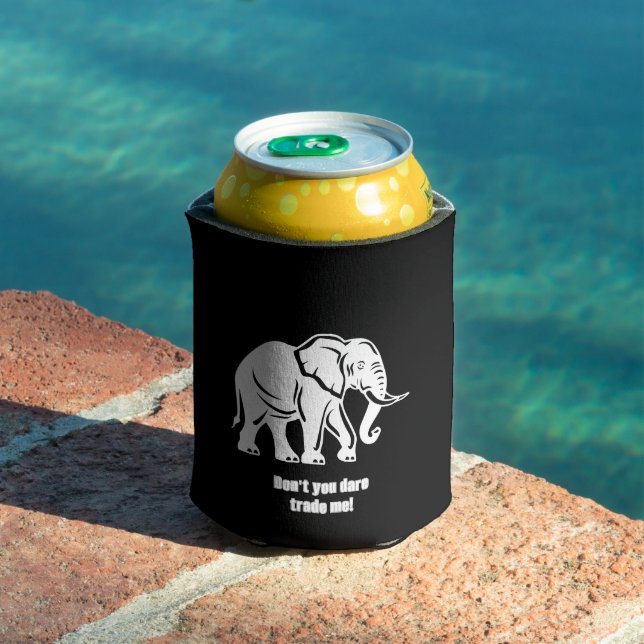 White Elephant Gag Gift Can Cooler (In Situ Pool)
