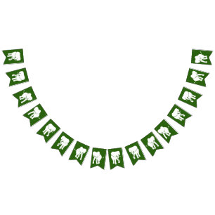 White Elephant Gift Exchange Christmas Party Bunting