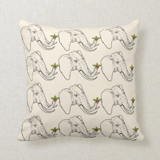 White elephant gift (humour) cushion