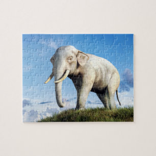 White Elephant Jigsaw Puzzle
