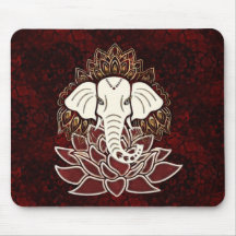 White Elephant Mousepad
