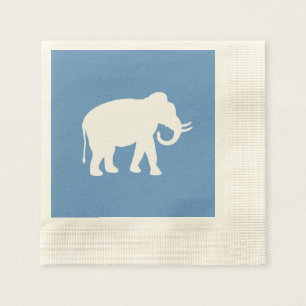 White Elephant Napkin
