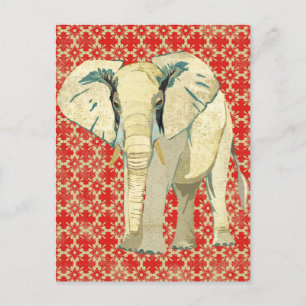 White Elephant Postcard