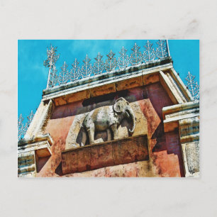 White Elephant Saloon, Fredericksburg, TX Postcard