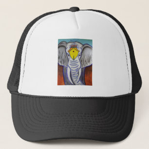 White Elephant Trucker Hat