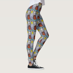 White Elephants Leggings