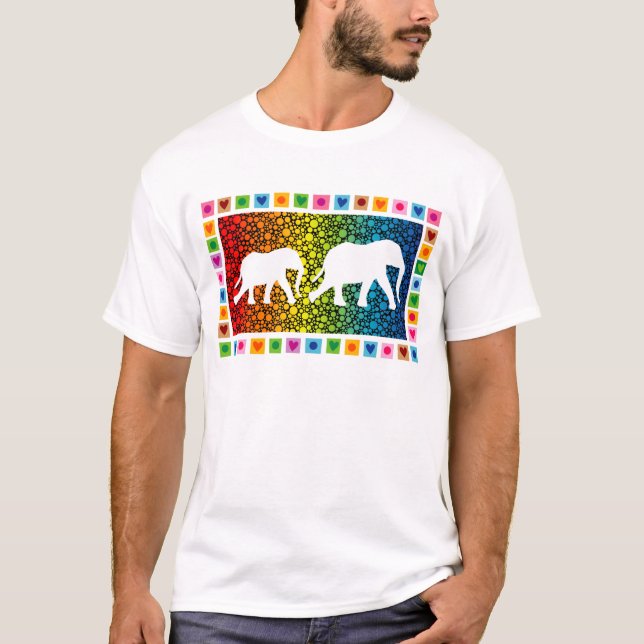 White Elephants T-Shirt (Front)