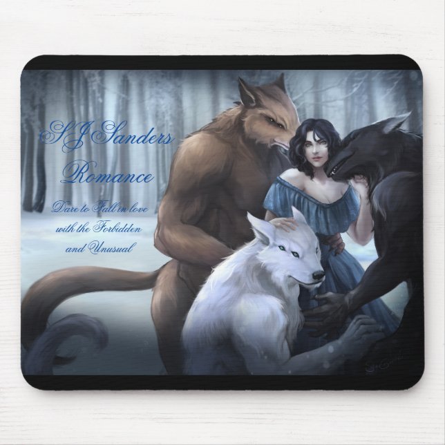 White: Emala's Story Mousepad (Front)