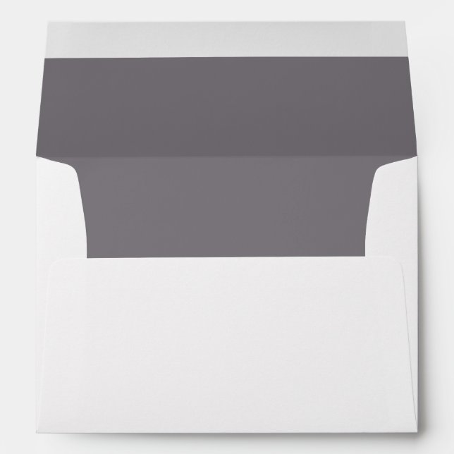 White Envelope, Grey Lined Envelopes (Back (Bottom))