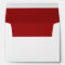 White Envelope, Red Lined