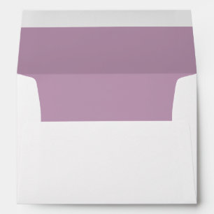 White Envelope, Rose Pink Lined Envelopes