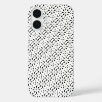 White Eyelet On Black