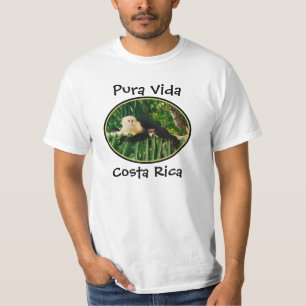 White Face Monkey Vida, Costa Rica T-Shirt
