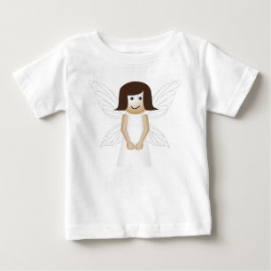 white fairy in fairytale, fall, happy birthday baby T-Shirt