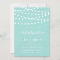 White Fairy Lights | Purple Graduation Party