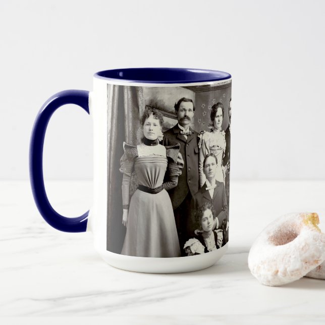 White Family 1897 Mug (With Donut)