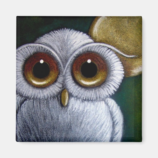 WHITE FANTASY SNOWY Magnet (Front)