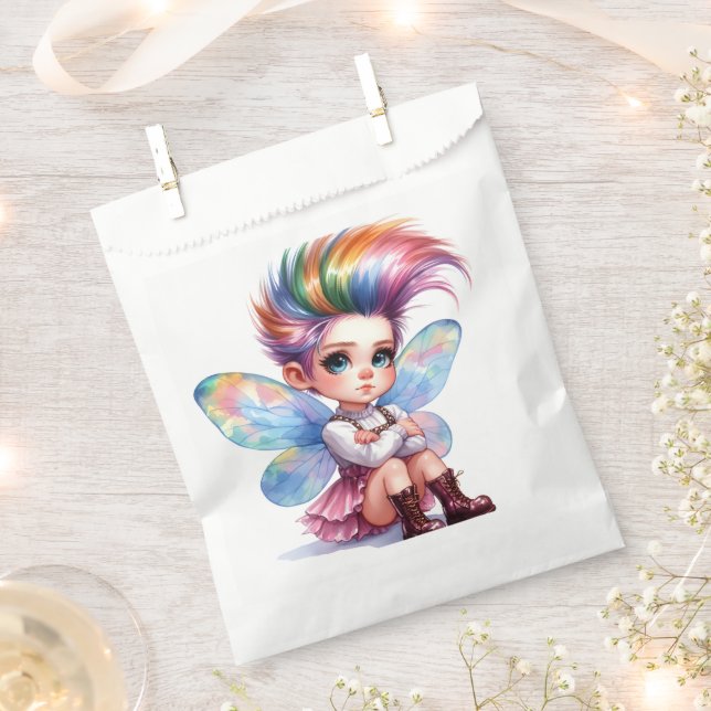 White Favour Bags (Clipped)