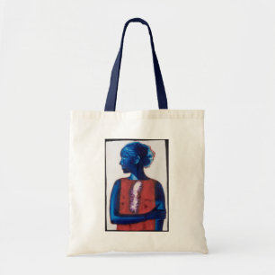 White Feather Tote Bag