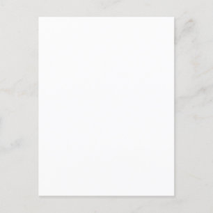 White #FFFFFF, Aqua Haze Holiday Postcard