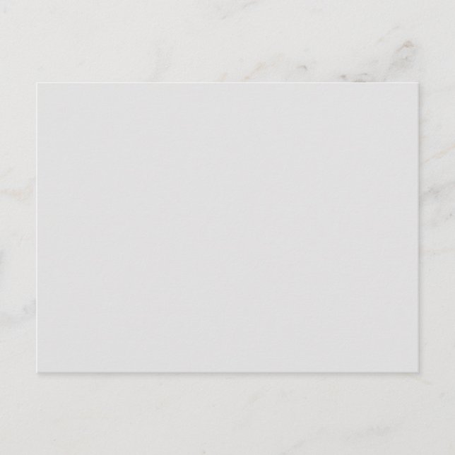 White #FFFFFF, Aqua Haze Postcard (Front)