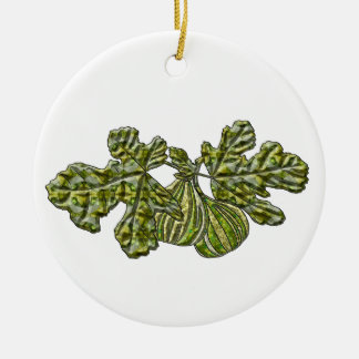White Figs Ceramic Tree Decoration