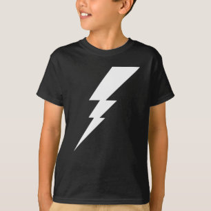 White Flash Lightning Bolt T-Shirt