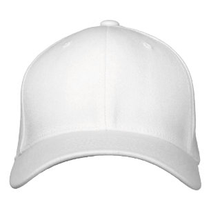 White Flexfit Wool Cap