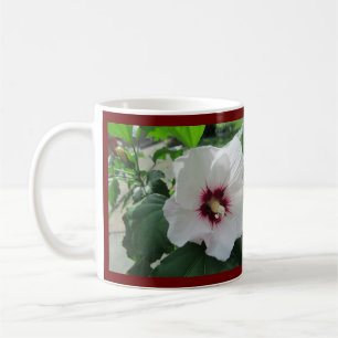 White Floral Photography  Coffee Mug
