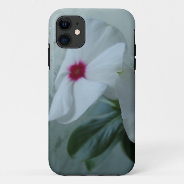 White flower iPhone SE + iPhone 5/5S, Barely There Case-Mate iPhone Case (Back)