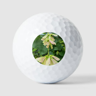 White Flower Nature Golf Ball