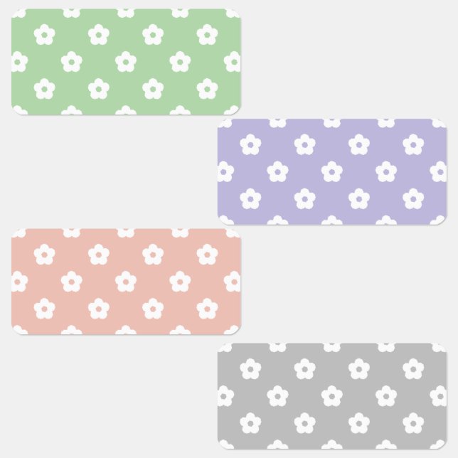 White Flower Pattern (Group)