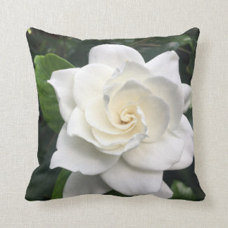 White Flower Pillow
