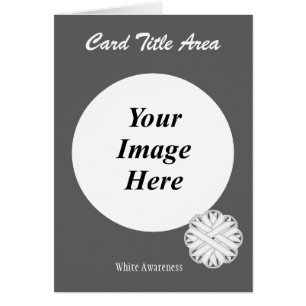 White Flower Ribbon Template by Kenneth Yoncich