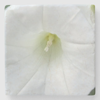 White Flower Stone Coster Coaster