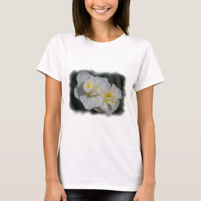 White Flower T-Shirt (Front)