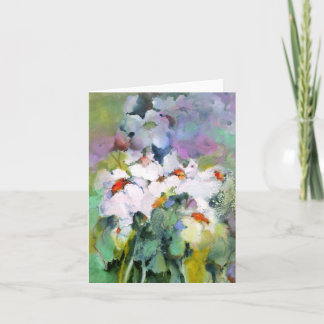 White Flowers • Michelle Abrams - card