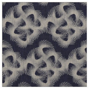 White flying feathers fabric