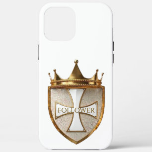 white follower Crest  1phone 17 phone case/cover iPhone 12 Pro Max Case