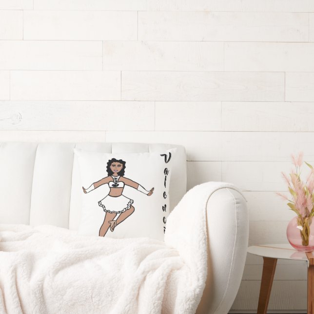 White Fox Dancer #2 Cushion (Couch)