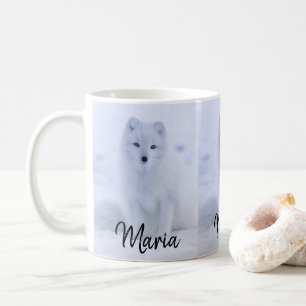 White Fox Mug