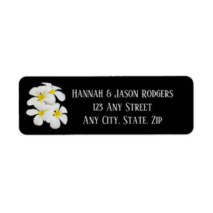 White Frangipani Flowers, Tropical, Floral Wedding