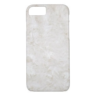 white fur iPhone 8/7 case
