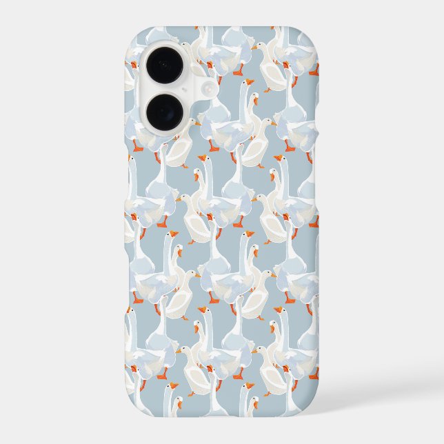 White Geese Pattern (Back)