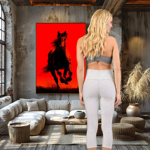 White Geometric Illusion Pattern: Custom Text Logo Capri Leggings