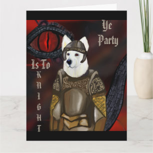 White German Shepherd  Card