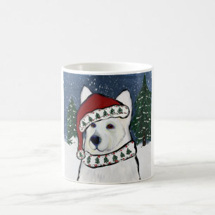 White German Shepherd Coffee Mug