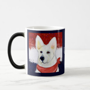  White German Shepherd     Magic Mug